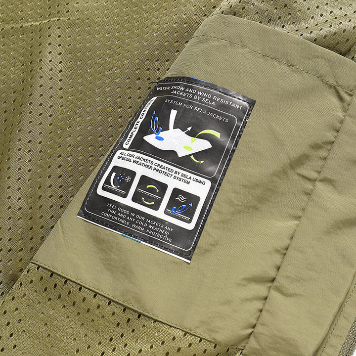 Men's Lightweight Multifunctional Softshell Vest with Breathable Mesh Lining and Zipper Pockets Mune Fashion