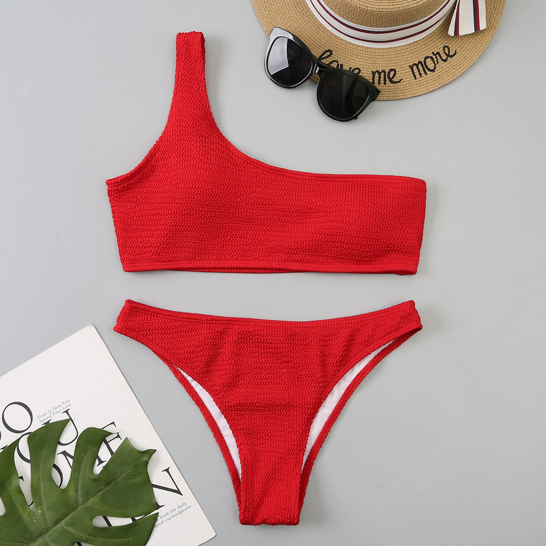 Women’s Asymmetric Bikini Set Mune Fashion