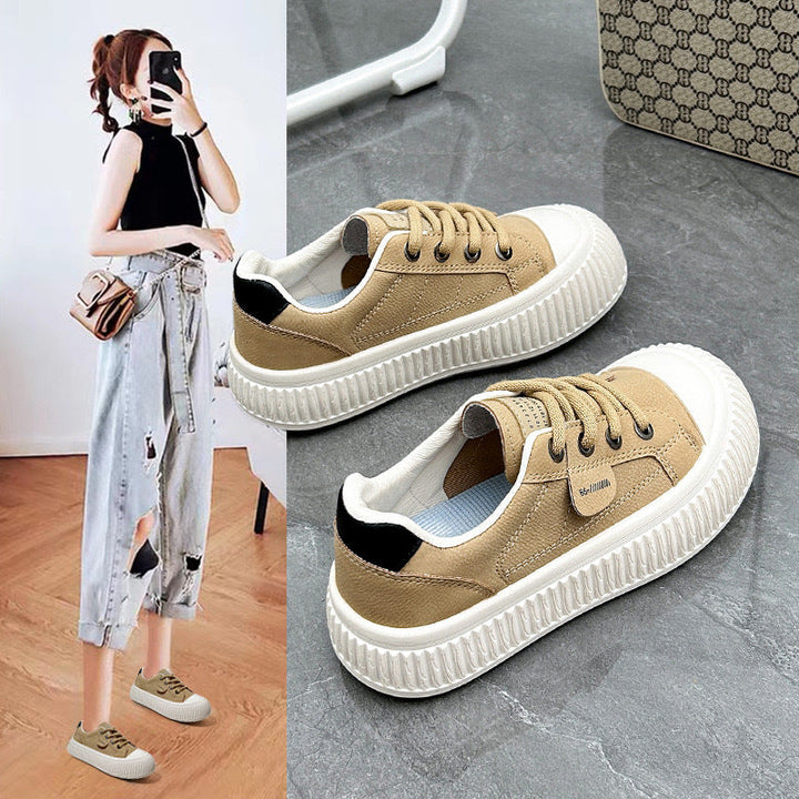Women fashionable sneakers with sporty design and slip-resistant rubber sole Mune Fashion