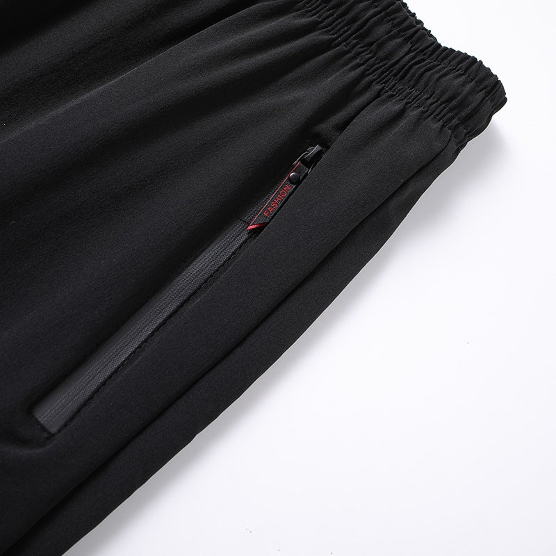 Men's Functional Jogging Pants with Elastic Waistband and Side Pockets Mune Fashion