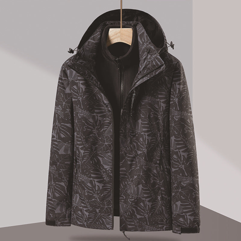 Men's multifunctional transitional jacket with zipper Mune Fashion