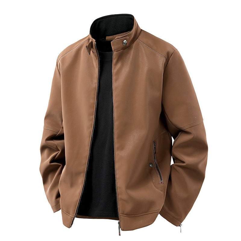 Men's stylish and modern faux leather jacket Mune Fashion