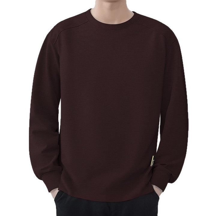 Men's Casual Oversized Sweatshirt with Raglan Sleeves and Brushed Interior Mune Fashion