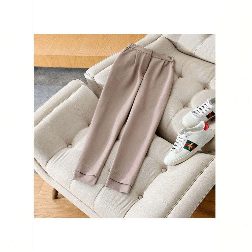 Women's Comfortable and Elegant Fabric Trousers Mune Fashion 1789269076