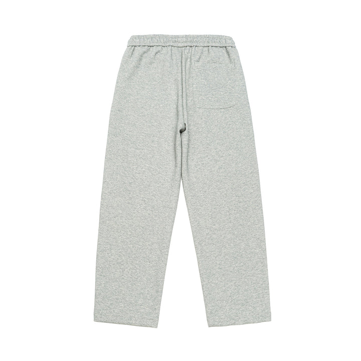 Women's Loose Cropped Sweatpants with Elastic Waistband and Applied Back Pocket Mune Fashion