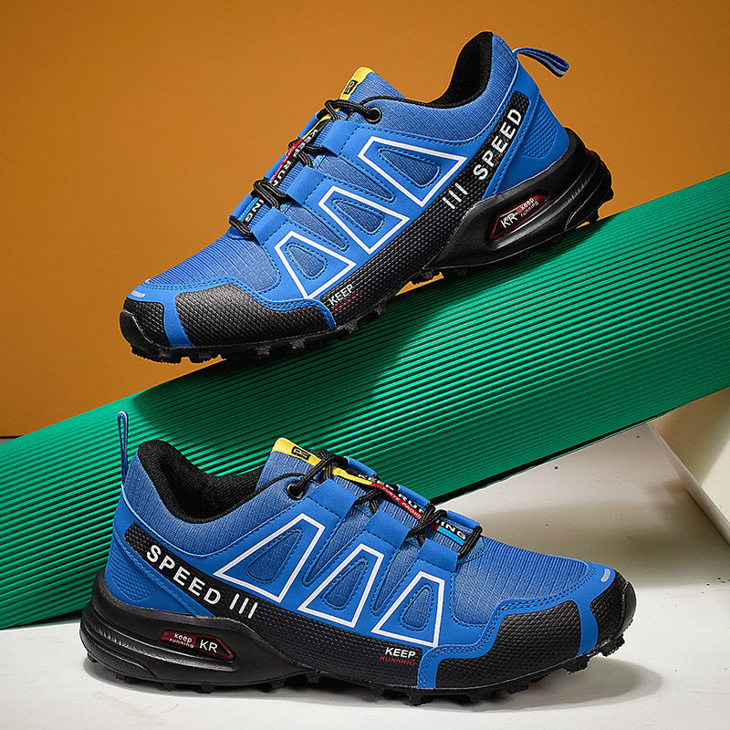 Men's nan robust Trail running shoe with shock-absorbing EVA midsole and grippy profile outsole Mune Fashion