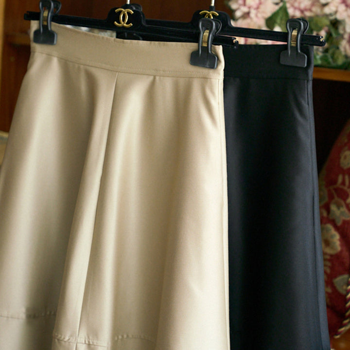 Ladies Elegant A-Line Skirt Mune Fashion