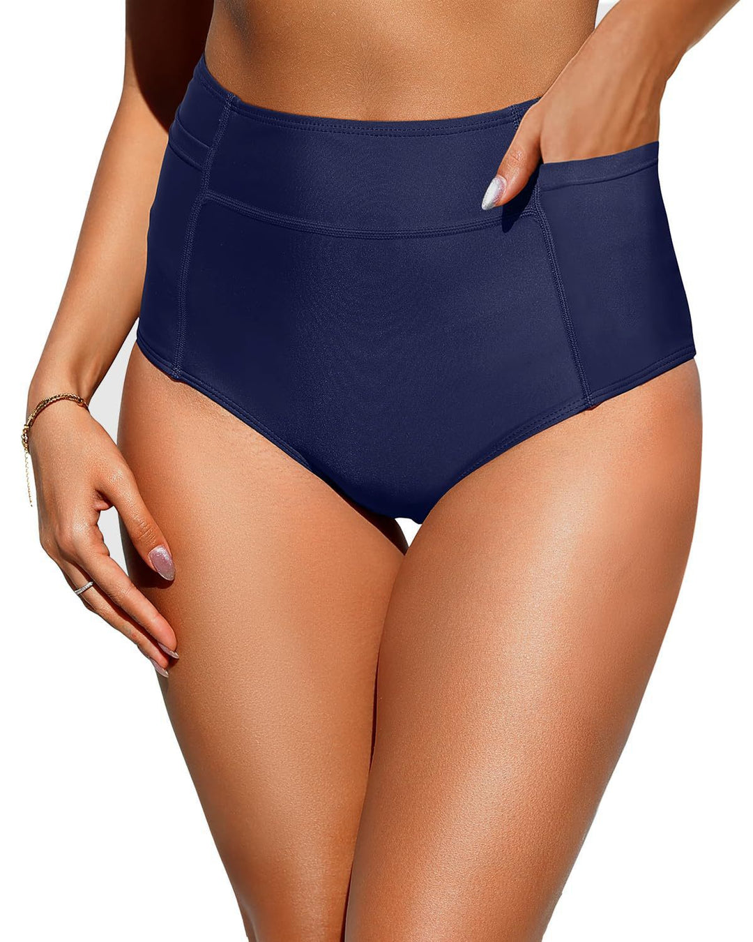 Women's High-Waisted Swim Shorts Mune Fashion