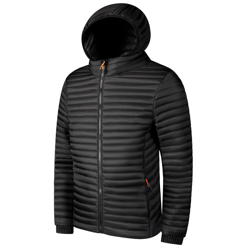 Men's Modern Quilted Jacket with Hood Mune Fashion