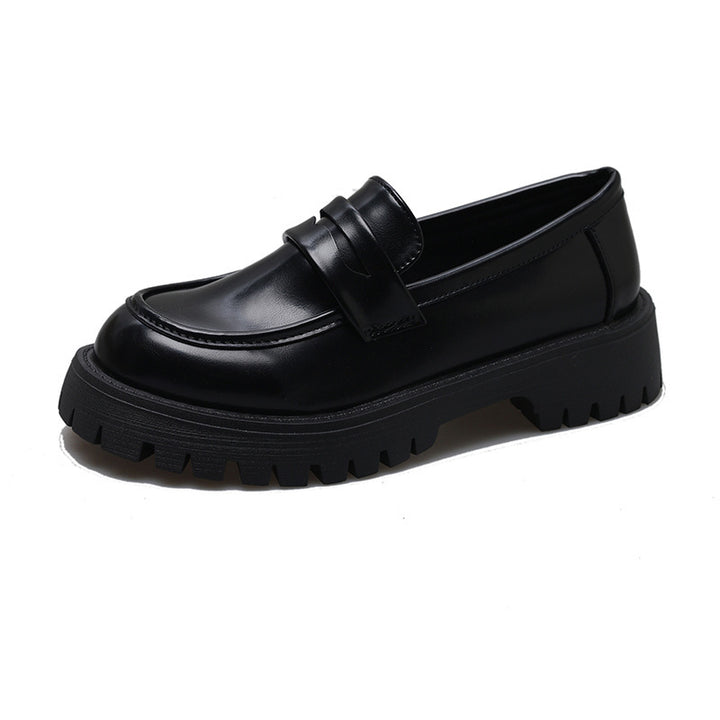 Women's platform loafer with profiled sole and suede look Mune Fashion