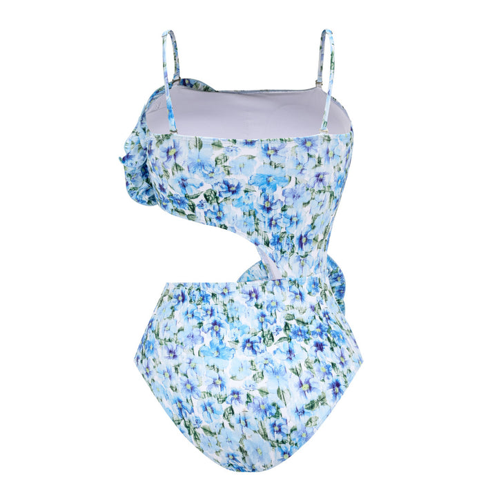 Women's swimsuit with enchanting cut-out design and overlapping neckline Mune Fashion