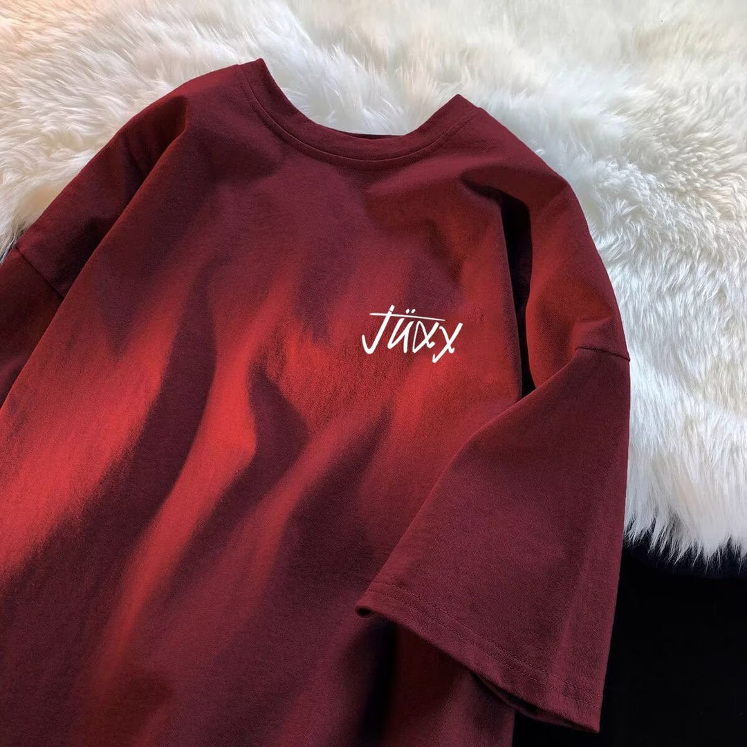Unisex Casual Oversized T-Shirt with Creative Print Mune Fashion