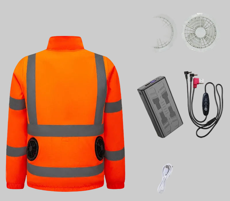 Unisex portable battery fan set for cooling vest with quiet fans Mune Fashion