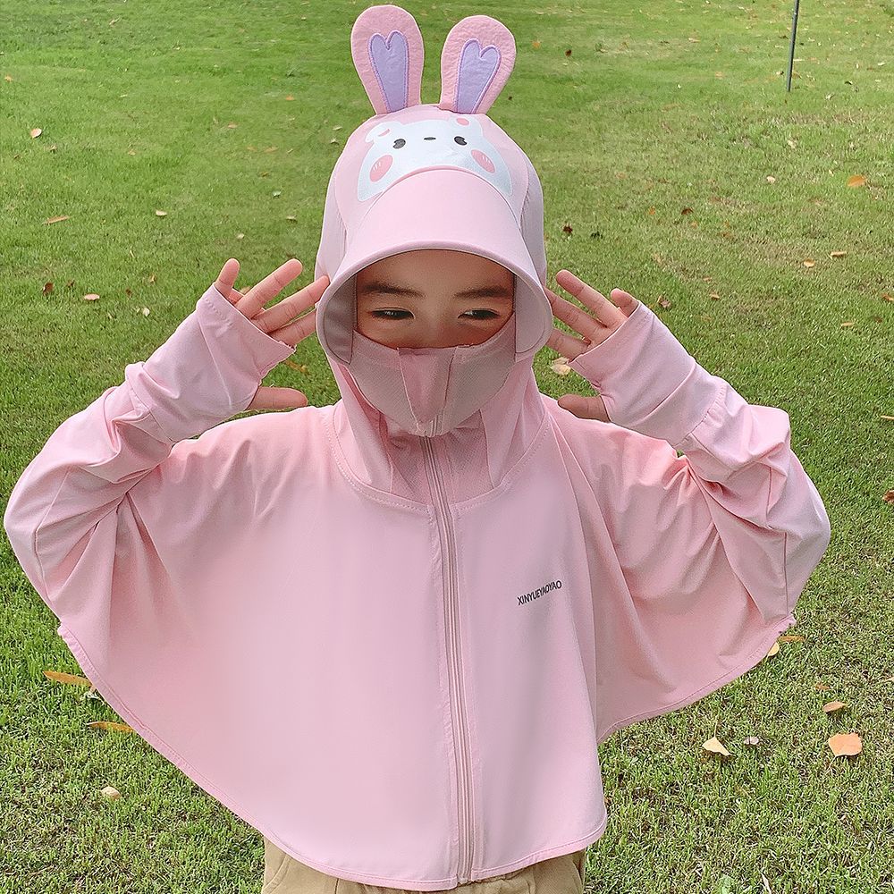 Children's Sun Jacket with Cute Frog Design Mune Fashion