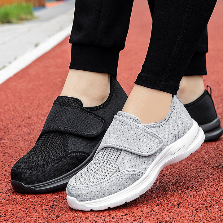 Unisex nan breathable comfort half shoe with Velcro fastener and ergonomic cushioning Mune Fashion