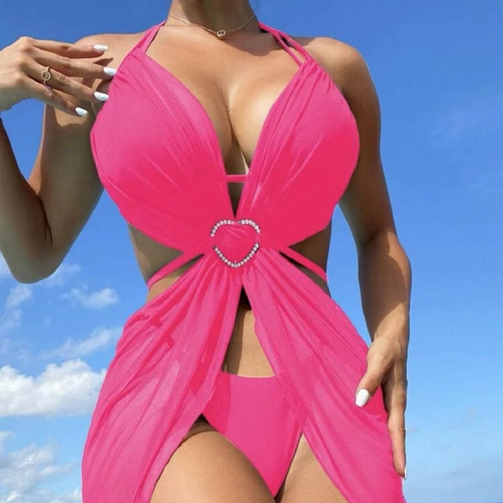 Women's jumpsuit with gathers and heart detail Mune Fashion
