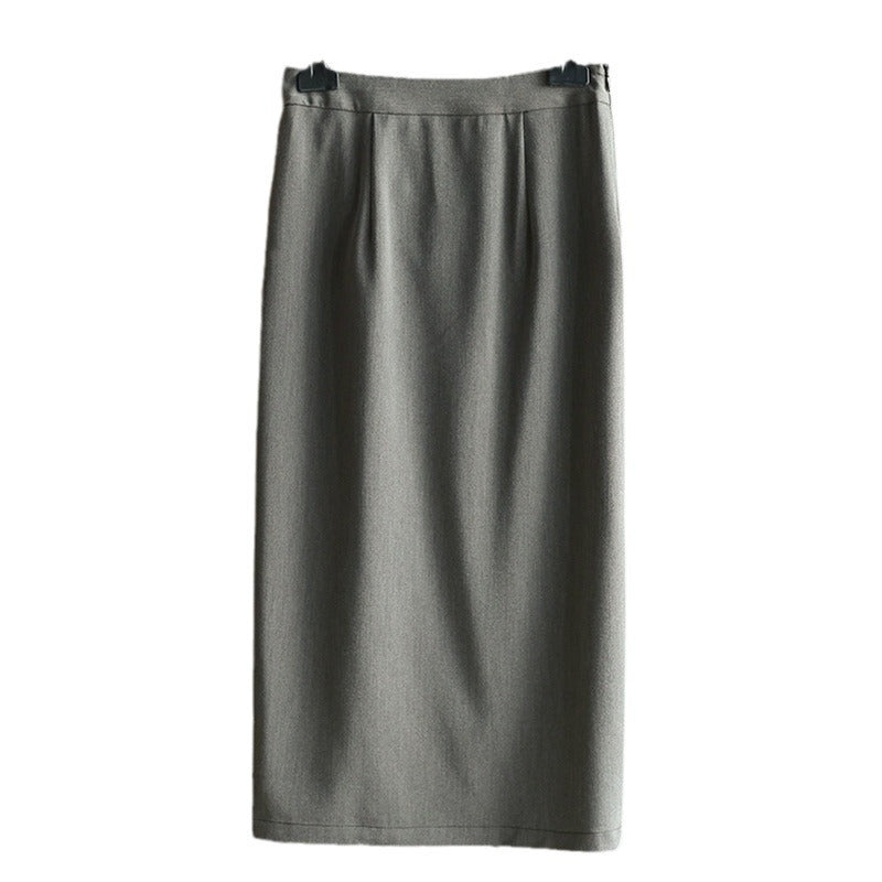 Women's Elegant Wrap Skirt with Knot Detail Mune Fashion