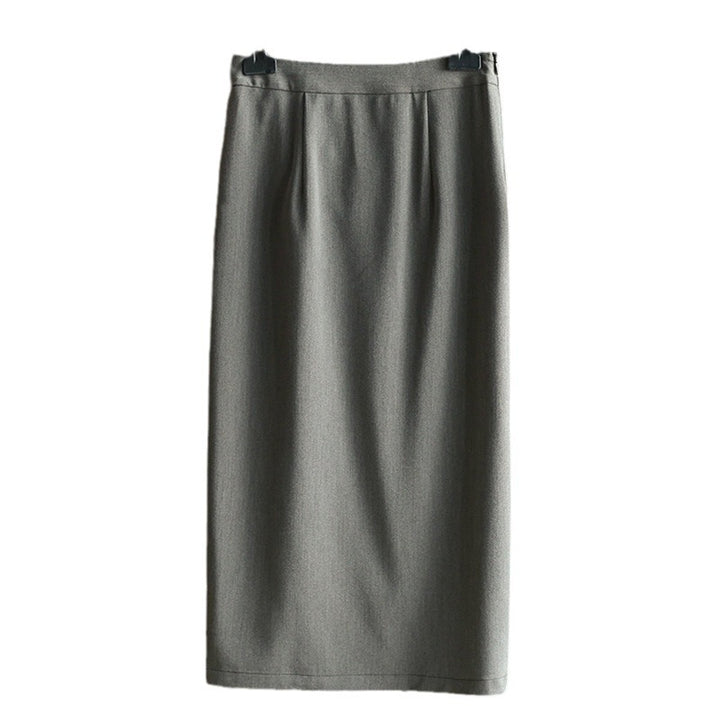 Women's Elegant Wrap Skirt with Knot Detail Mune Fashion