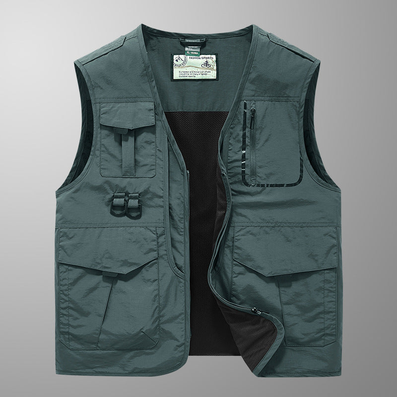 Men's Multifunctional Outdoor Vest Mune Fashion 1788241898