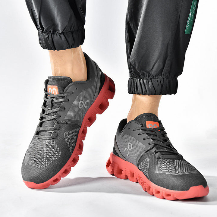 Men's Lightweight Breathable Running Shoe with Segmented Cushioning Mune Fashion