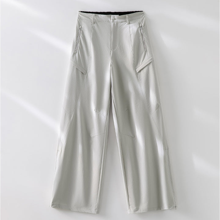 Ladies simple fitted leather jacket with stand-up collar and two-way zipper Mune Fashion