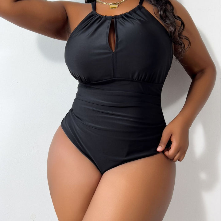 Women's one-piece swimsuit with exquisite keyhole neckline Mune Fashion
