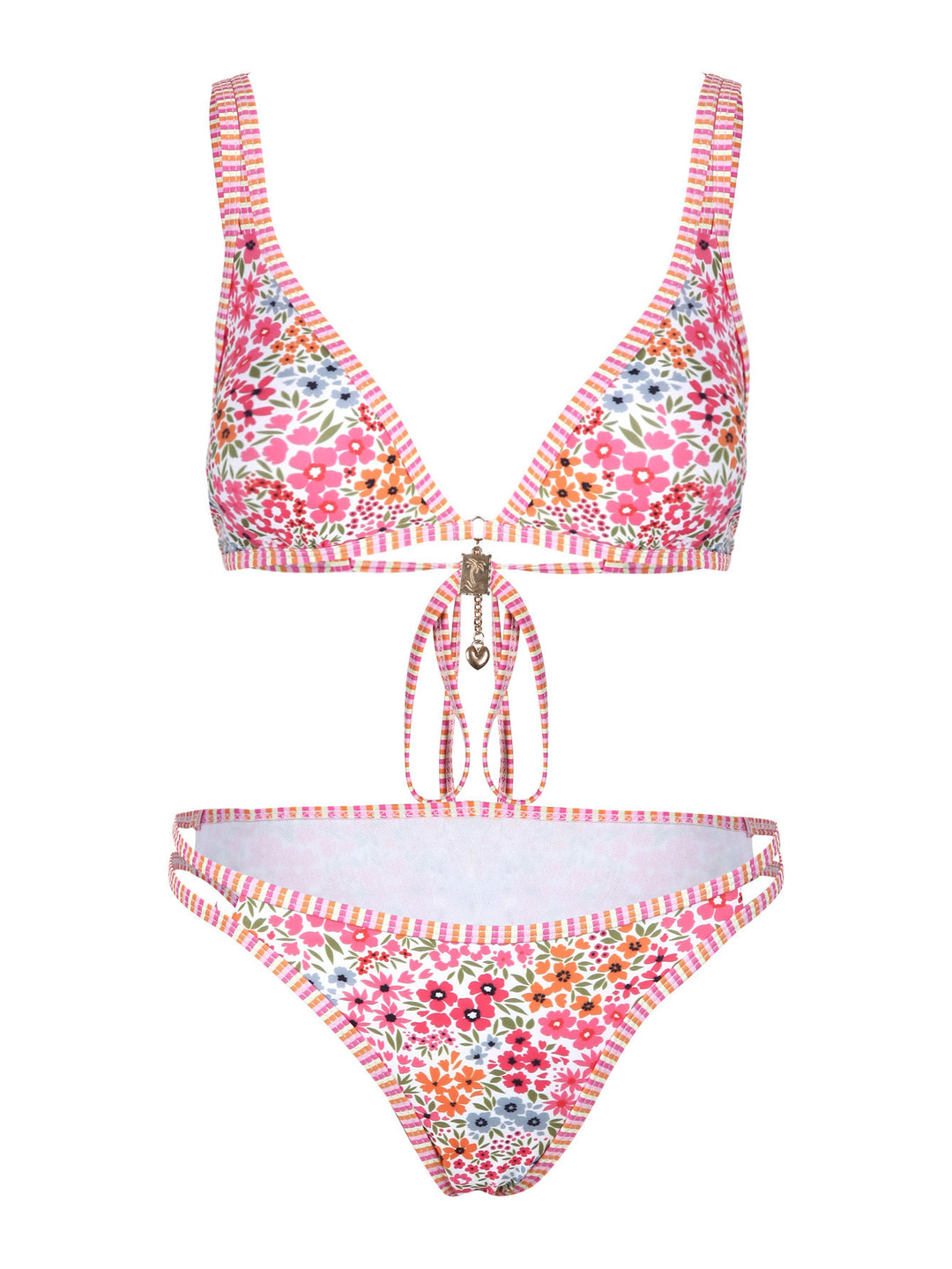 Damen Blumenmuster Bikini Echo Archiv