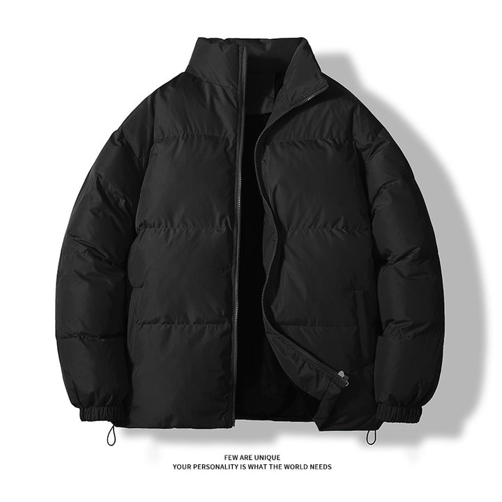 Unisex nan padded quilted jacket with stand-up collar, two pockets and elastic cuffs Mune Fashion