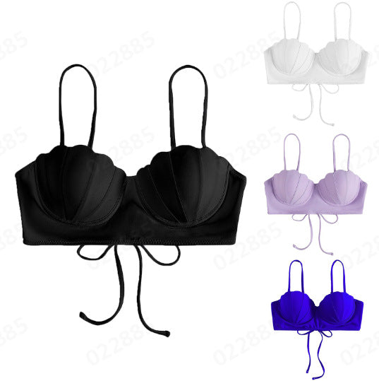 Women’s Bikini Top with Ruffle Design Mune Fashion