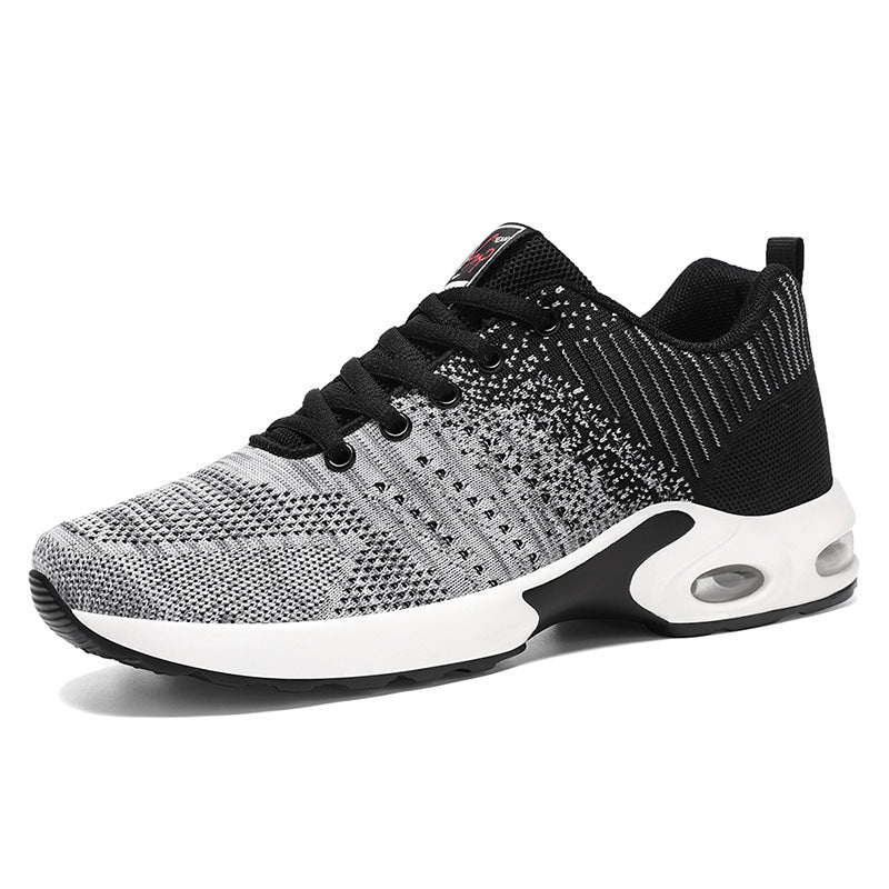 Men's lightweight performance sneakers with 3D knitted upper, integrated air chamber midsole, and non-slip trail outsole Mune Fashion