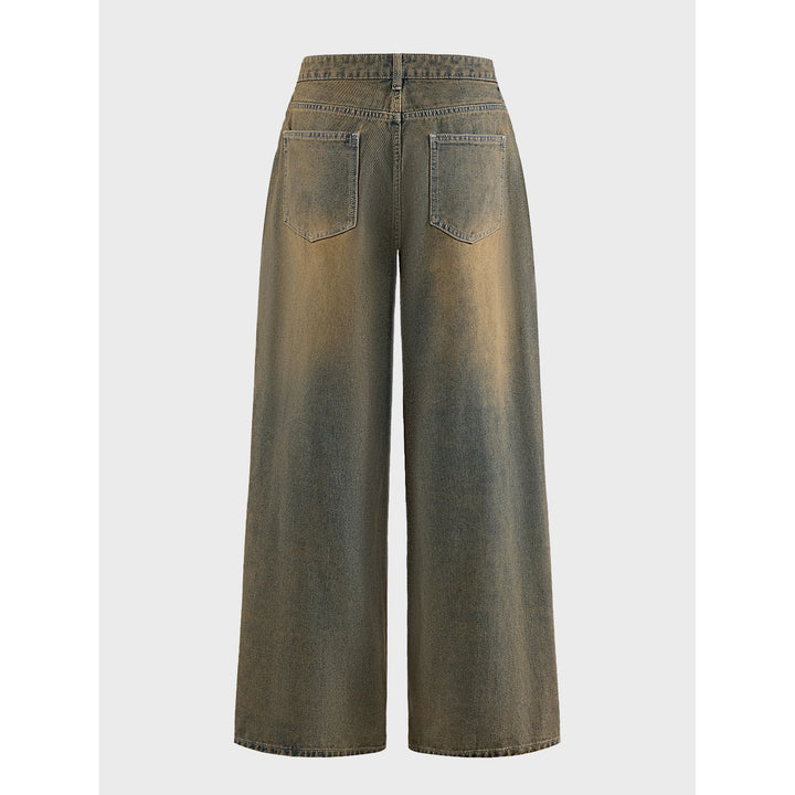 Ladies Wide Jeans Mune Fashion