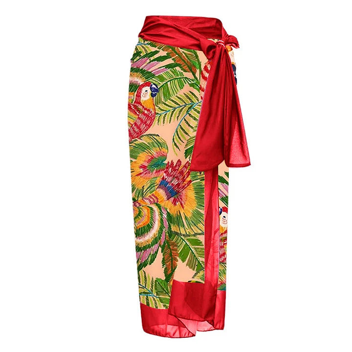 Ladies One-Piece Swimsuit with Floral 3D Design Mune Fashion