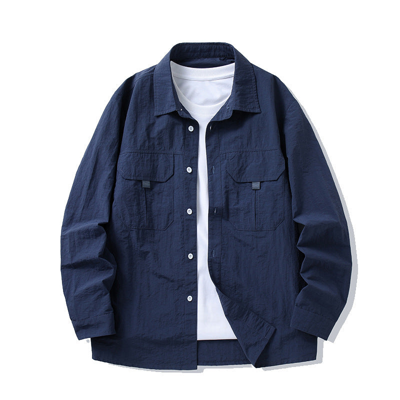 Men's Trendy and Casual Utility Shirt Jacket Mune Fashion