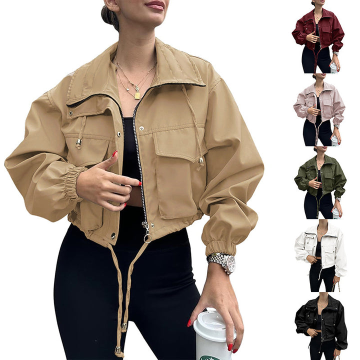 Women's fashionable and sporty short jacket