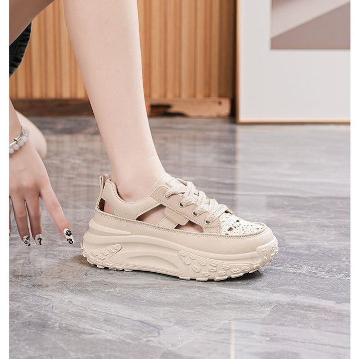 Women Sporty Sneakers with airy mesh structure and extra high comfort Mune Fashion