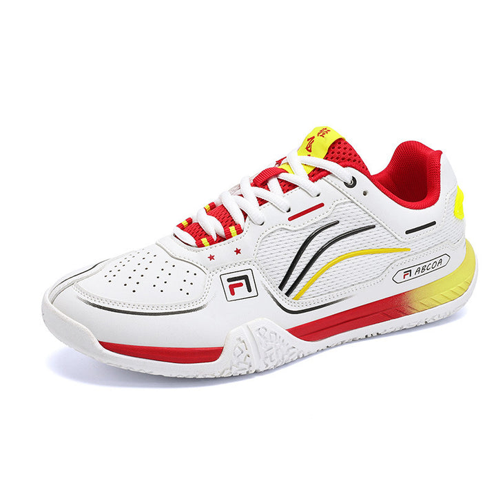 Men's Breathable Performance Tennis Shoe with Reinforced Toe Cap Mune Fashion