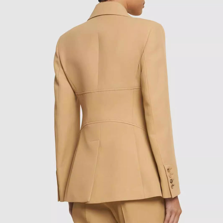 Women's Two-Piece Suit in Tailoring with Fitted Blazer and Wide Leg Mune Fashion