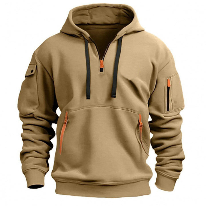 Men's Casual Hoodie with Practical Pockets Mune Fashion