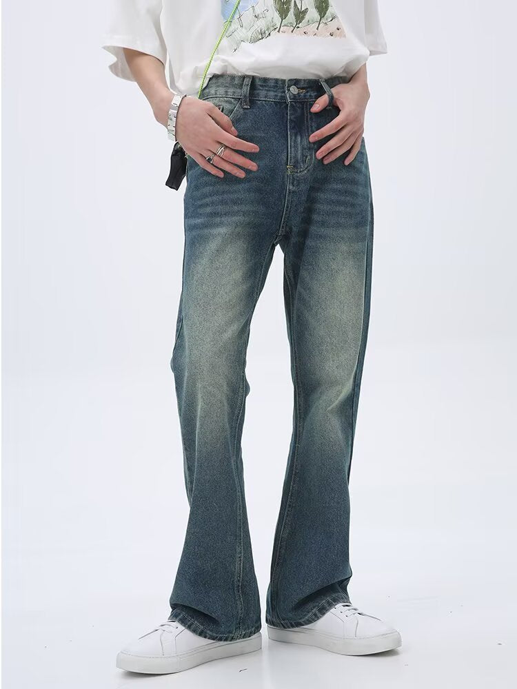 Men's Casual High-Waisted Jeans Mune Fashion