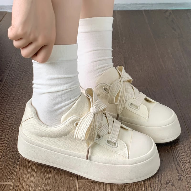 Women's Fashion Sneakers with stylish bows and cushioned sole Mune Fashion