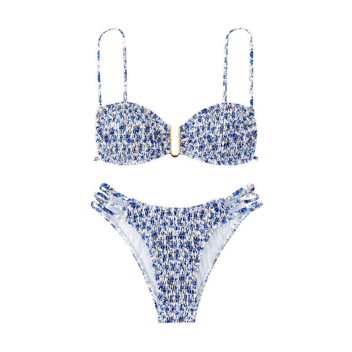 Ladies Push-Up Bikini with sophisticated ruffle details Mune Fashion