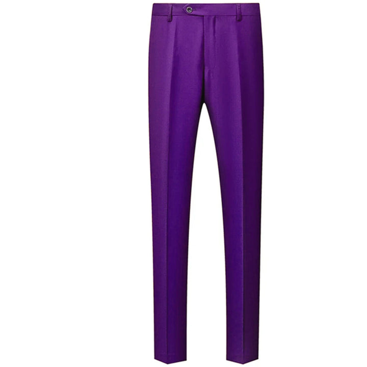 Men's slim elegant suit trousers with crease Mune Fashion