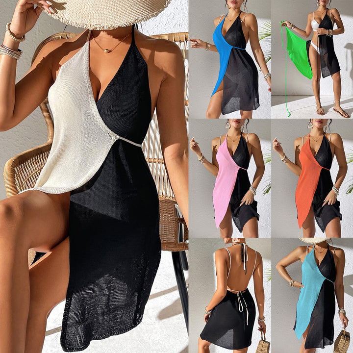 Women's transparent beach cover-up with stylish design Mune Fashion