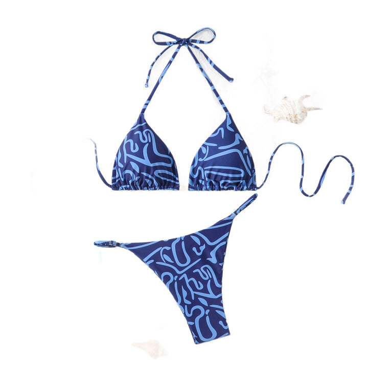 Women's Triangle Bikini with sophisticated lacing details Mune Fashion