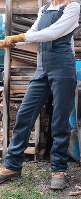 Ladies Robust Workwear Dungarees made of Canvas with adjustable straps and straight leg Mune Fashion