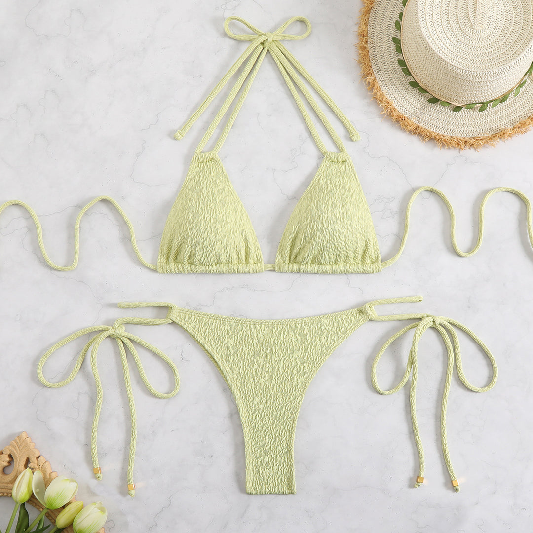 Women's bikini set with modern cut and adjustable straps Mune Fashion
