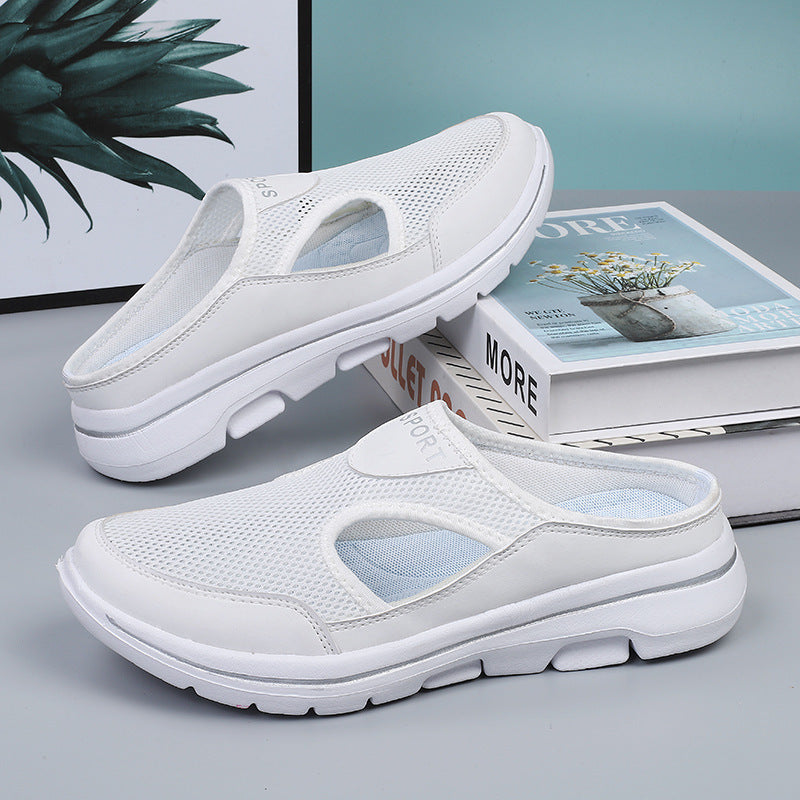 Women's breathable mesh slip-ons with ergonomic comfort insole Mune Fashion