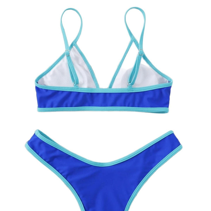 Women’s triangle bikini with contrasting details Mune Fashion