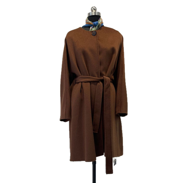 Women's Elegant Strap Coat Mune Fashion