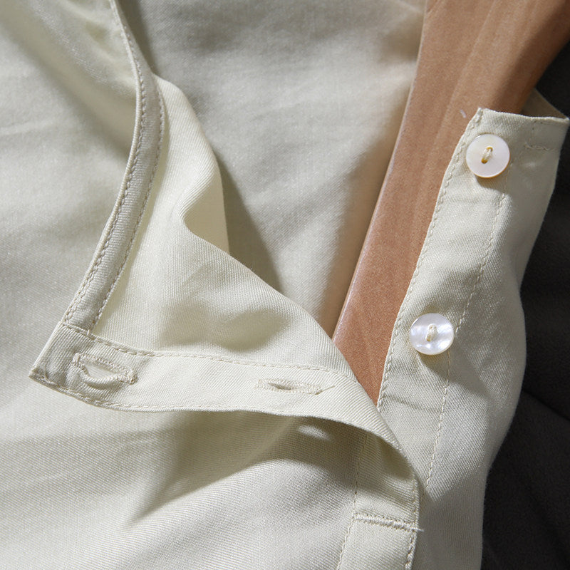 Women's Casual Long Sleeve Blouse with Chest Pocket Mune Fashion